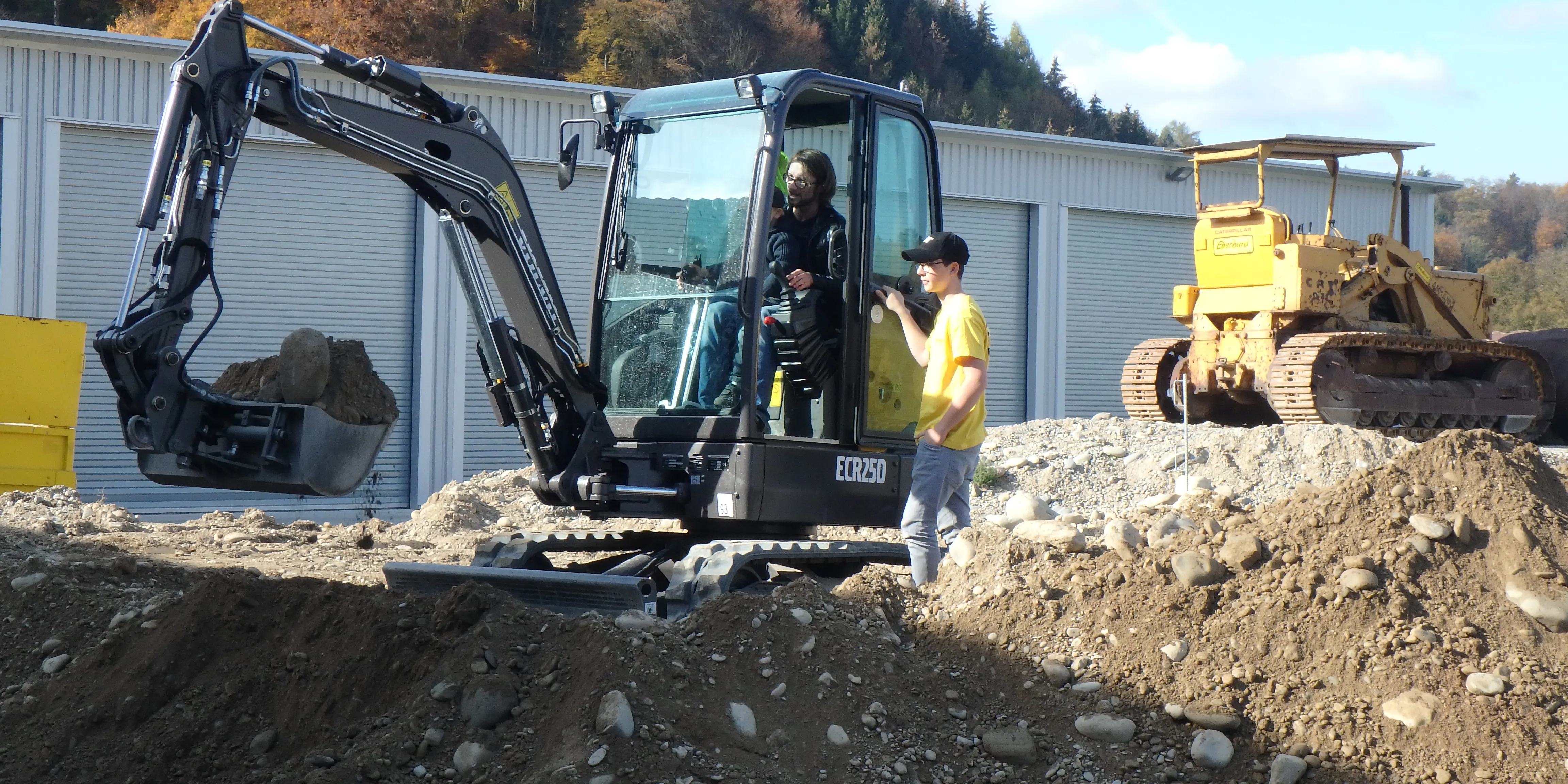 Ebianum Bagger Event Selber Bagger Fahren