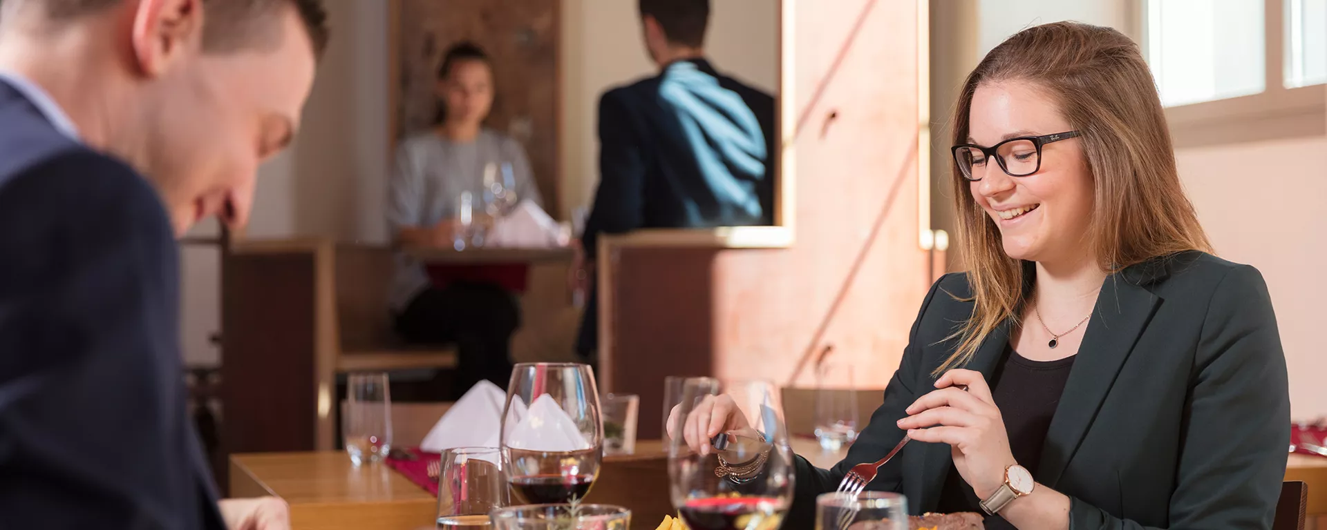 Restaurant Kesselhaus im Hotel riverside feines Essen Restaurant Kesselhaus im Hotel riverside feines Essen