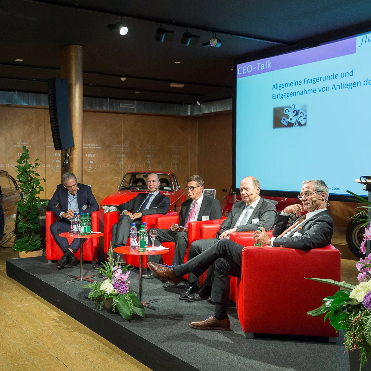 Businesstalk im riverside Businesstalk im riverside