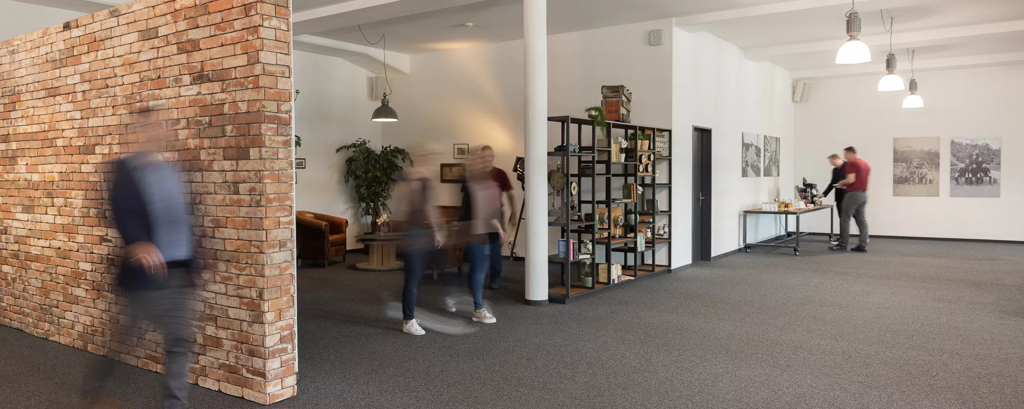 Lettensaal Foyer und Bibliothek zum Verweilen im Hotel riverside