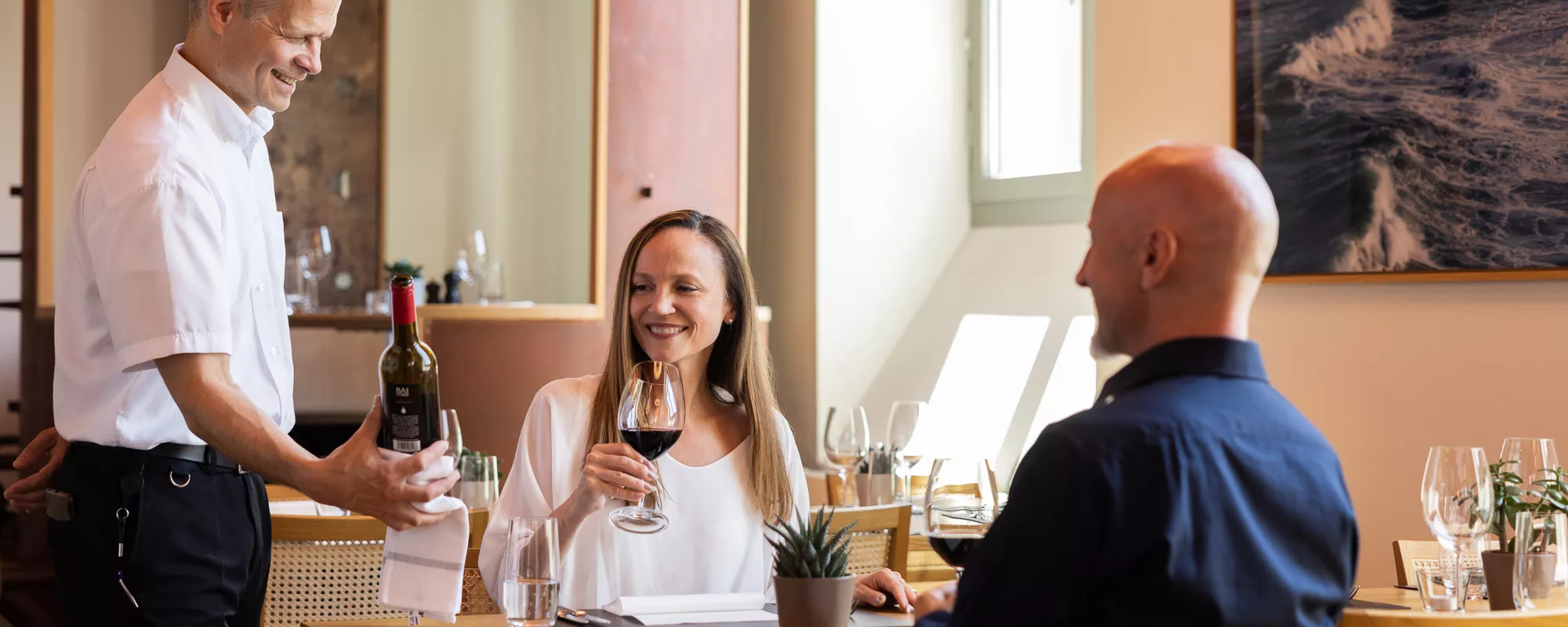 Restaurant Kesselhaus im Hotel riverside Weinservice Restaurant Kesselhaus im Hotel riverside Weinservice