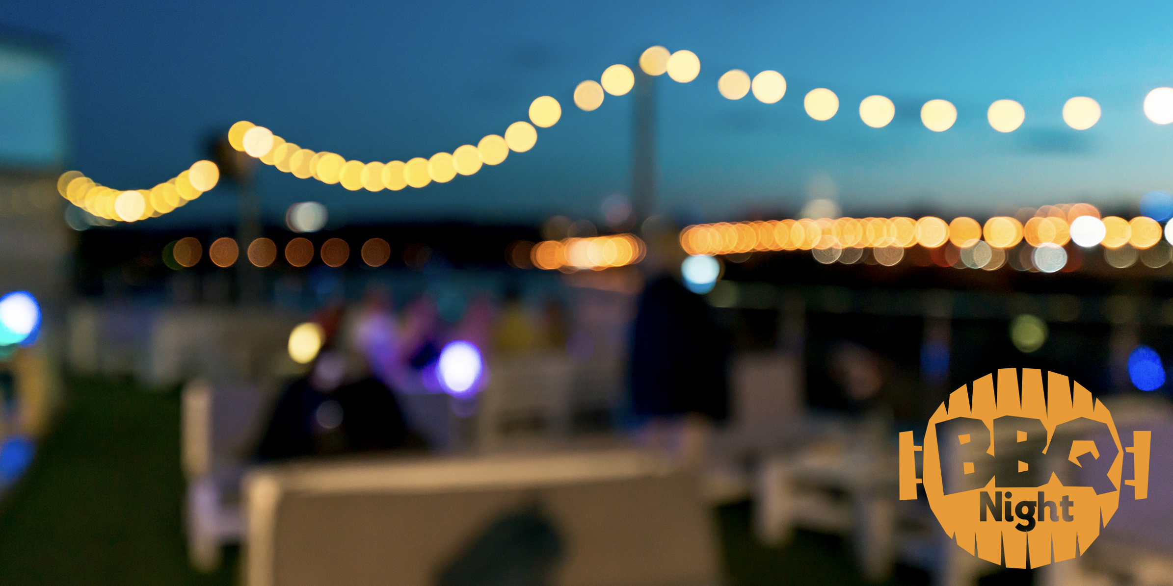 Lichterkette Im Riverside