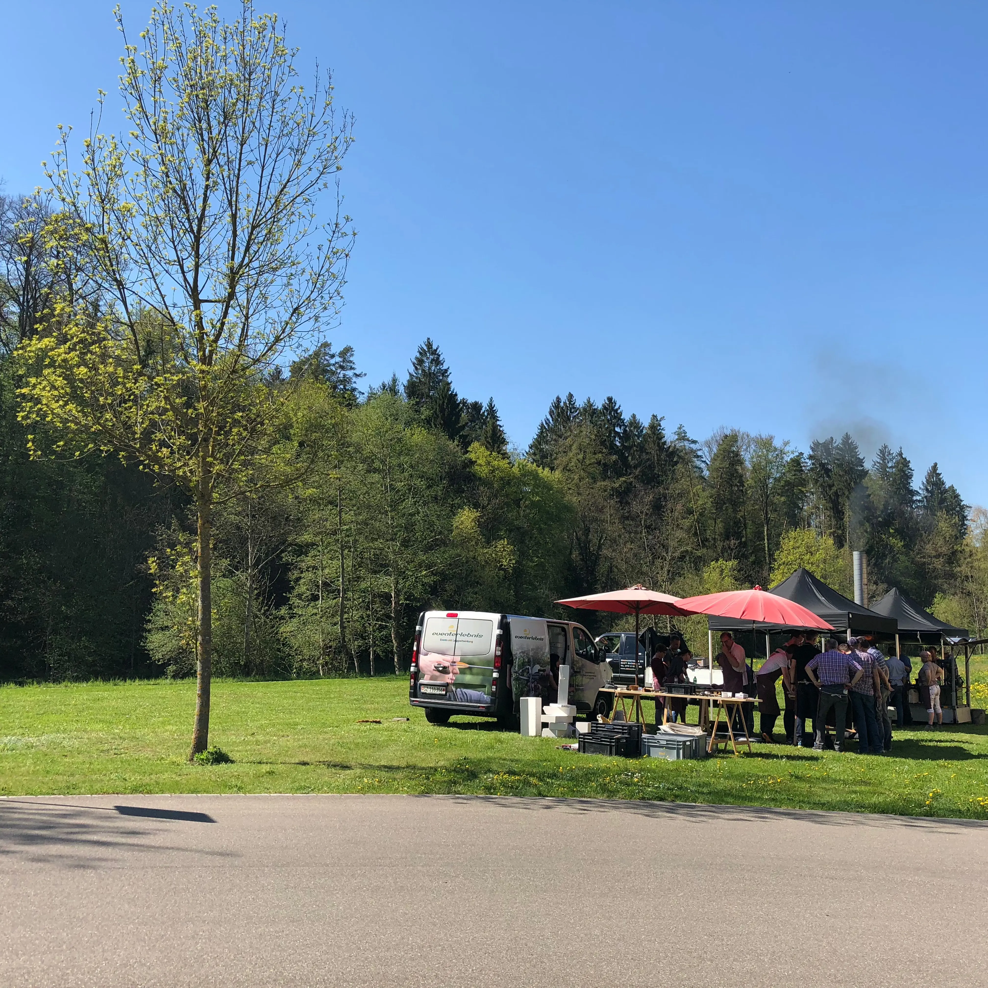 Teamaktivität Im Riverside Team Schmieden