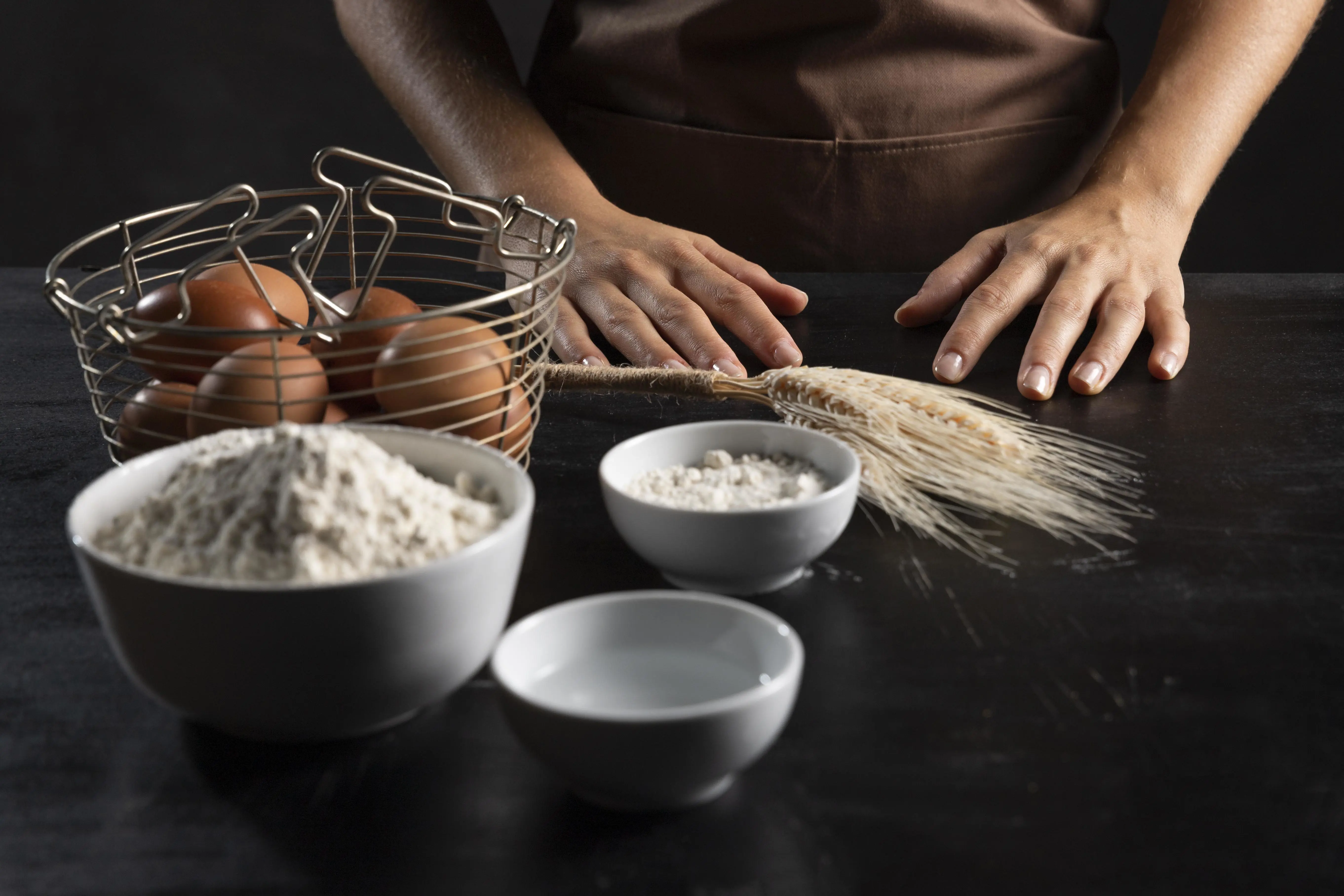 Backen in der Hausbäckerei vom Hotel Riverside