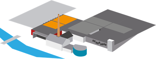 Standort Spinnereisaal 1 + 2 Im Seminar Und Eventhotel Riverside Glattfelden Zürich