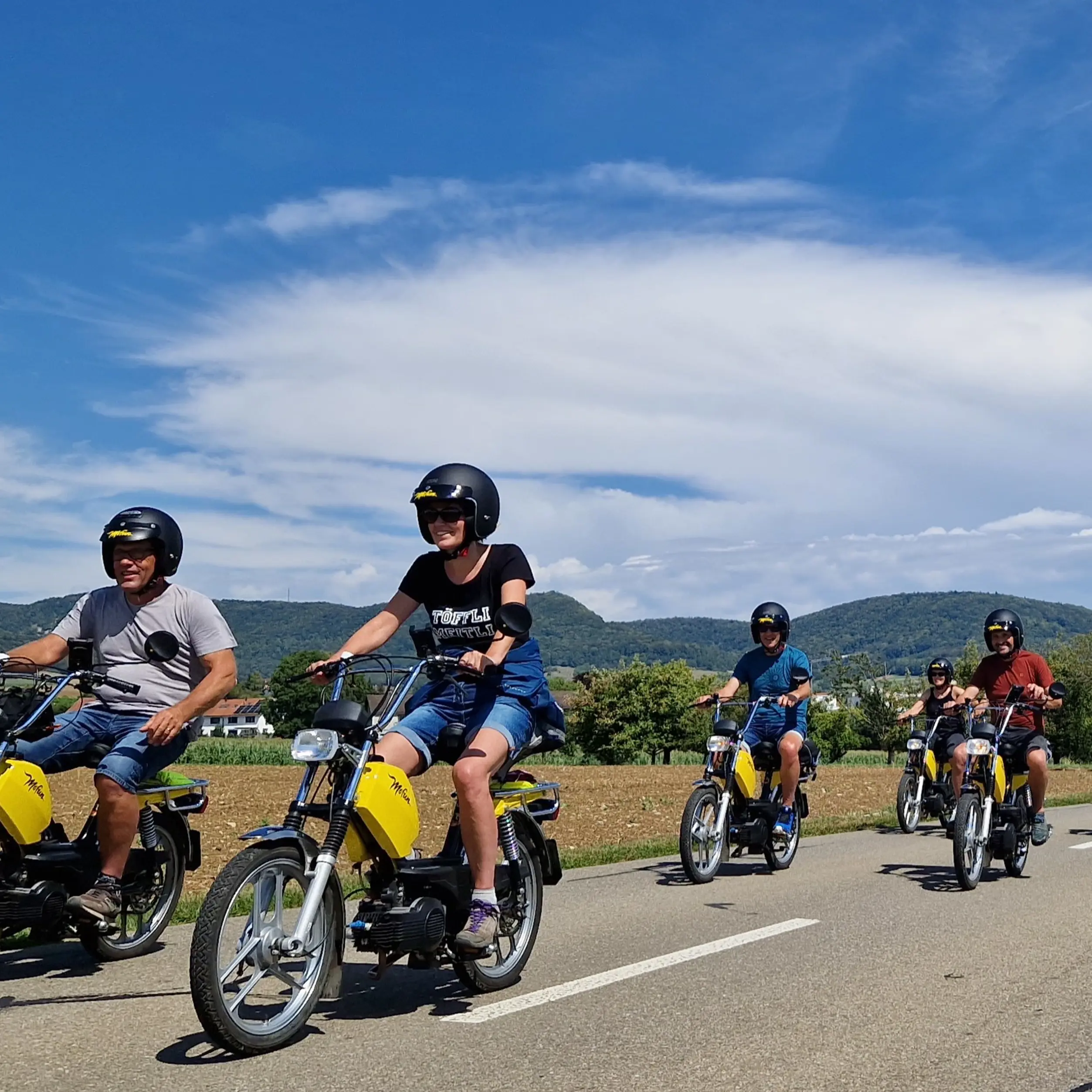 Mofun Töfflitour Mopettour Rahmenprogramm Riverside Glattfelden Zürich Location Für Seminare Events