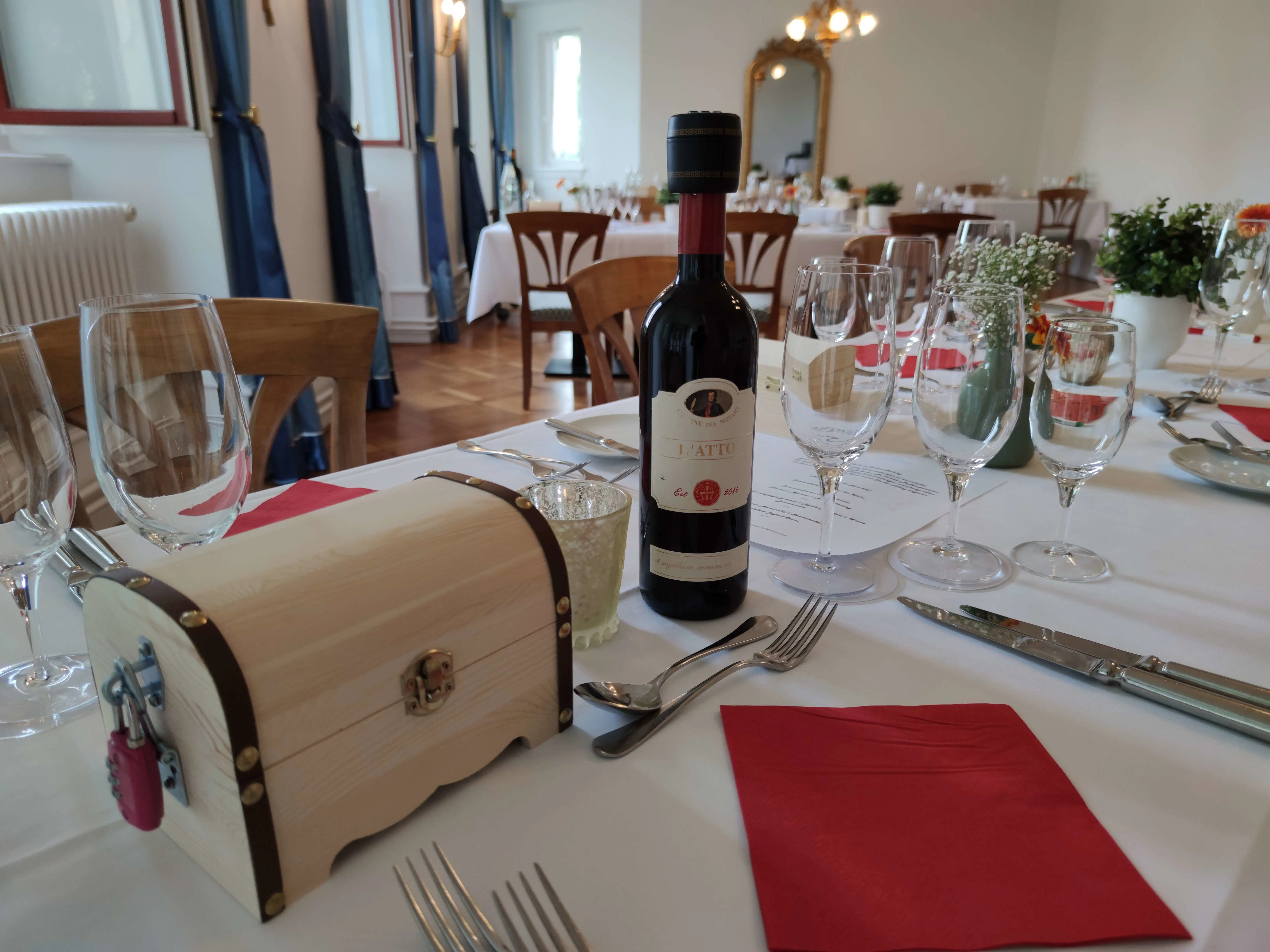 Rahmenprogramm Escape Dinner