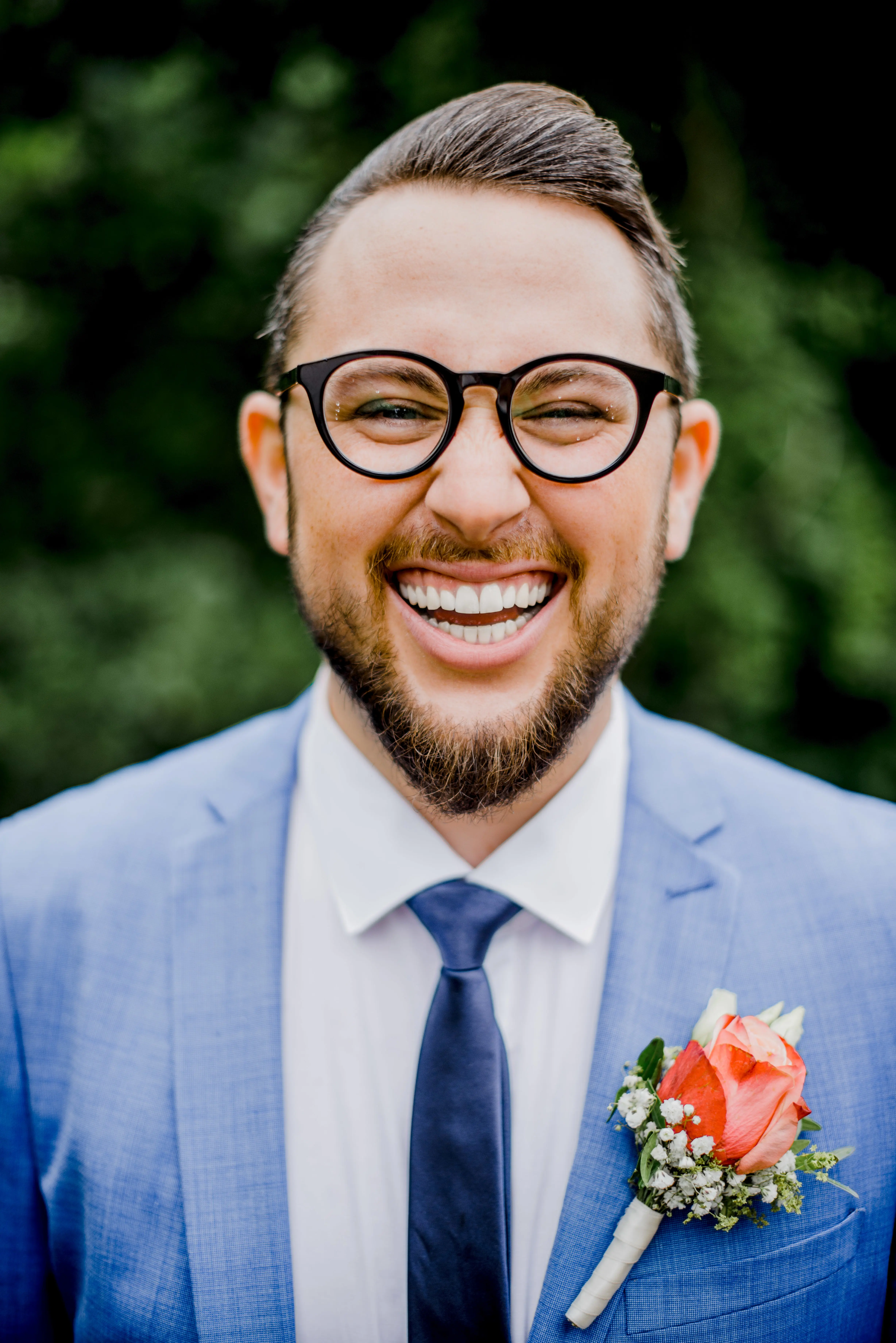 Braeutigam Vorfreude Aufs Hochzeit Im Riverside