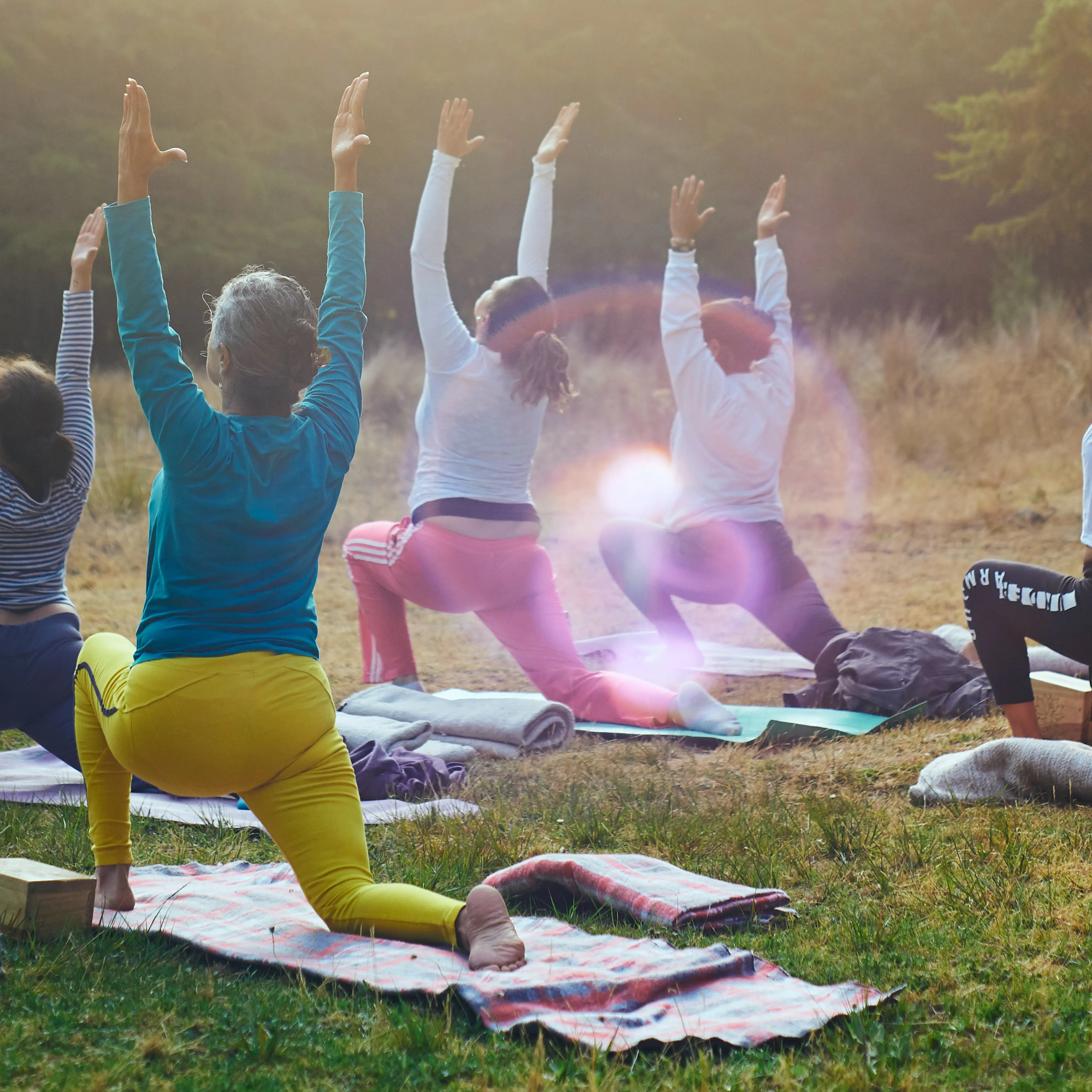 Yoga Outdoor Riverside